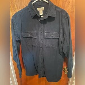 Men’s ll bean chamois cloth shirt